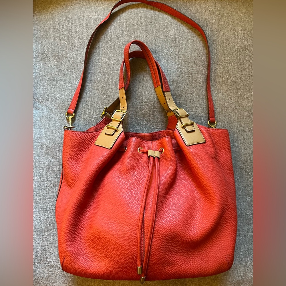 Vintage Coach Legacy Drawstring Shoulder Handbag